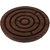 Craft Art India Brown Handcrafted Wooden Labyrinth Board Indoor Game Round (Diameter - 5 Inches) Cai-Hd-0032-A