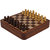 Craft Art India Brown Square Wooden Chess And Magnetic Pieces Set With Storage 5 X 5 Inches Cai-Hd-0057-A