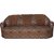 Karigar -Classic Three Seater fabric Sofa ( Dark Brown )
