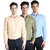 AVE Fashion Cotton Blend Multi Color Shirts For Mens-Pack of 3