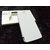 LAVA XOLO q700 Q 700 White Leather Caller ID Flip Flap Diary Case Cover Pouch