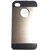 Metal Gold Stylish Motomo Hard Back Cover Case for Apple iPhone 4G / 4S