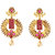 14Fashion Pink Gold finish Traditional earing-1307403A