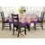 Lushomes 6 Seater Shadow Printed Round Table Cloth