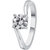 Shiyara Jewells Sterling Silver Edgy Twist Ring With CZ Stones For Women(FR00087)