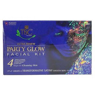 Tbc By Nature Ultra Renew Party Glow Facial Kit -Free Papaya Face Wash Rs.-95