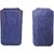 Totta Pouch for Micromax Canvas Magnus A117 (Blue)