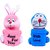 Arthr Rabbit & Doremon Stuffed Pen Stand Soft toys