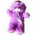 Teddy Bear With Cap - 18 inch(Purple, White) / Teddy Bear