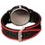 Men Red Dial Analod Casual leather Belt Watches