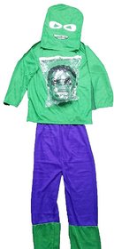 Hulk Fancy Dress Costume With Mask For Kids