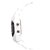 Unisex Black Dial White Belt Digital Designer dial Women And Men Watches