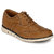 Footlodge Men's Beige Lace-Up Casual Shoes