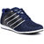 Footlodge Men's Blue Lace-up Sneakers