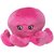 Cutie Octopus Car Rear Tray Table Soft Toy, Pink (6-inch)