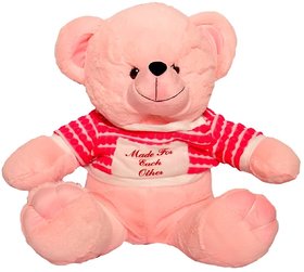 Sunshine T Shirt Teddy Bear 16 Inches Soft Toy (Pink)
