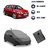 HD Double Stitch Premium imported fabric Heavy Duty Material Car Body Cover for-Hyundai I20
