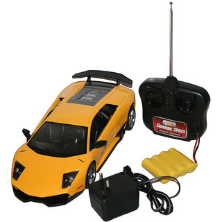 1:16 Rc Real Scale Imitate Racing Car yellow