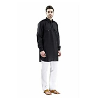 Online Shopping Store Buy Online Mobiles Phone Computers Tablets Pc Home Appliances Lowest Price Shop In India At Shopclues Kurta pajamas being one of the oldest traditional wear, they make men look extraordinarily handsome and stylish. royal men cotton bland solid pathani kurta and salwar material 2 50 metre kurta and 2 50meter pajama unstitched fabric black and white combination