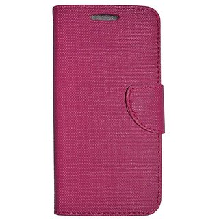 Buy Colorcase Flip Cover Case for Vivo Y51 Y51L - Pink Online @ ₹375 ...