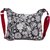 Vivinkaa Black Printed Handbag