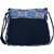 Vivinkaa Blue Tile Canvas Sling Bag for Women 