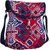 Vivinkaa Red Abstr Canvas Sling Bag for Women 
