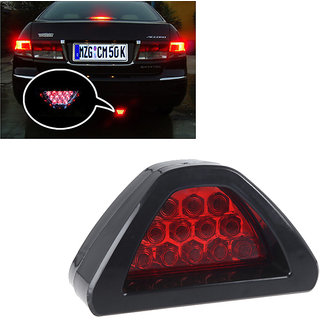 Universal F1 Style 12 Led Brake Light For All Cars Red Color Normal And Flash At Best Prices Shopclues Online Shopping Store