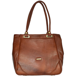 Moochies Ladies Genuine Leather Purse Tan Jazzy