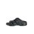 Action Dotcom MenS Black Slip On Sandals