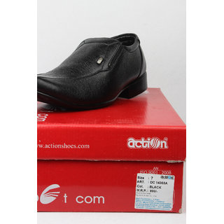 action dotcom black shoes