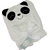 White and Black Panda Baby Blankets