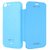 Sky Blue Flip Book Cover Case for Micromax Canvas 4 A210
