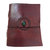 eShilp Handmade Leather Diary Plain 1Stone String Wrap Size 23x13x2.5 Cm Brown