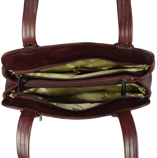 Buy Women Brown Shoulder Bag Online | SKU: 37-7173-12-10-Metro Shoes
