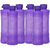 GPET Daffodil BPA Free Fridge Water Bottle 1 ltr Purple  Set of 6