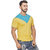 Demokrazy Men's Multicolor Round Neck T-Shirt (Pack of 2)
