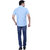 Validus Formal Check Sleeve Blue Shirt