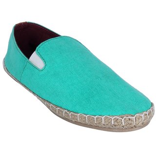Buy Fine Arch MenS Turquoise Casual Espadrilles Online @ ₹749 from ...