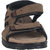 Action Shoe MenS Khaki Casual Velcro Sandals