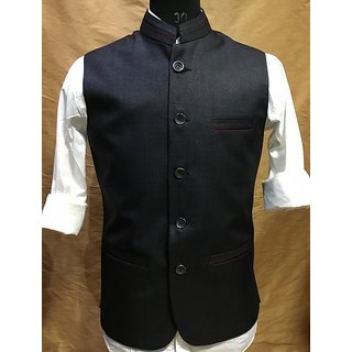 half jacket black colour