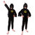 Batman Black superhero  costume for kids