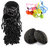 Adbeni Party Hair Wig NB18GCIB-16 With Puff  6 hair Band