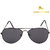 Louis Geneve Sunglasses for Men Aviator LG-SM-40-B-BLACK