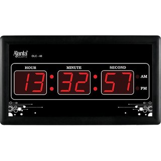 Buy Ajanta Led Digital Wall Clock Olc 40 Online Get 0