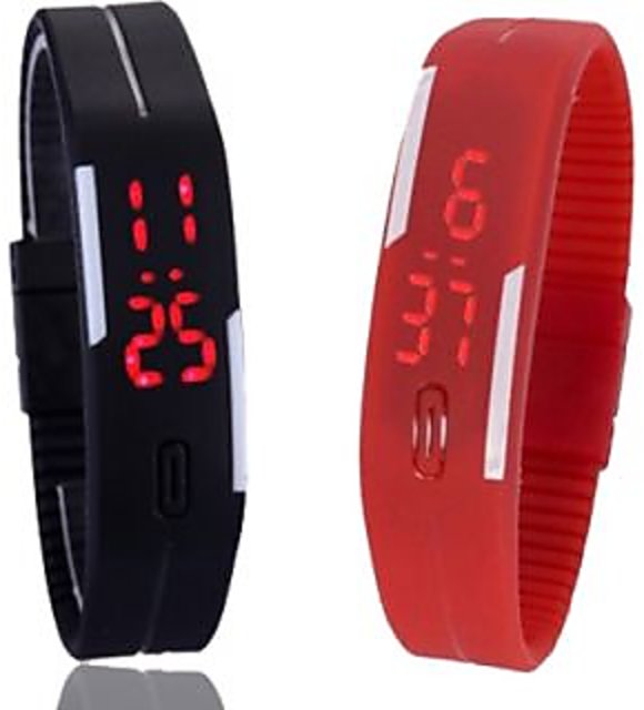 digital band watch