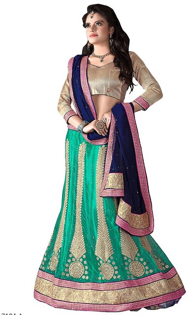 Buy F Plus Fashion New Arrival Women's latest Designer Party Wear Semi  Stitched Lehenga Choli . Online @ ₹759 from ShopClues