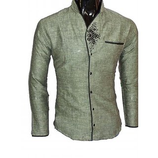 Light green designer shop shirt