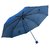 3 Fold Blue Nylon Cloth Umbrella