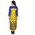 Sukuma Yellow Printed Rayon Stitched Kurti